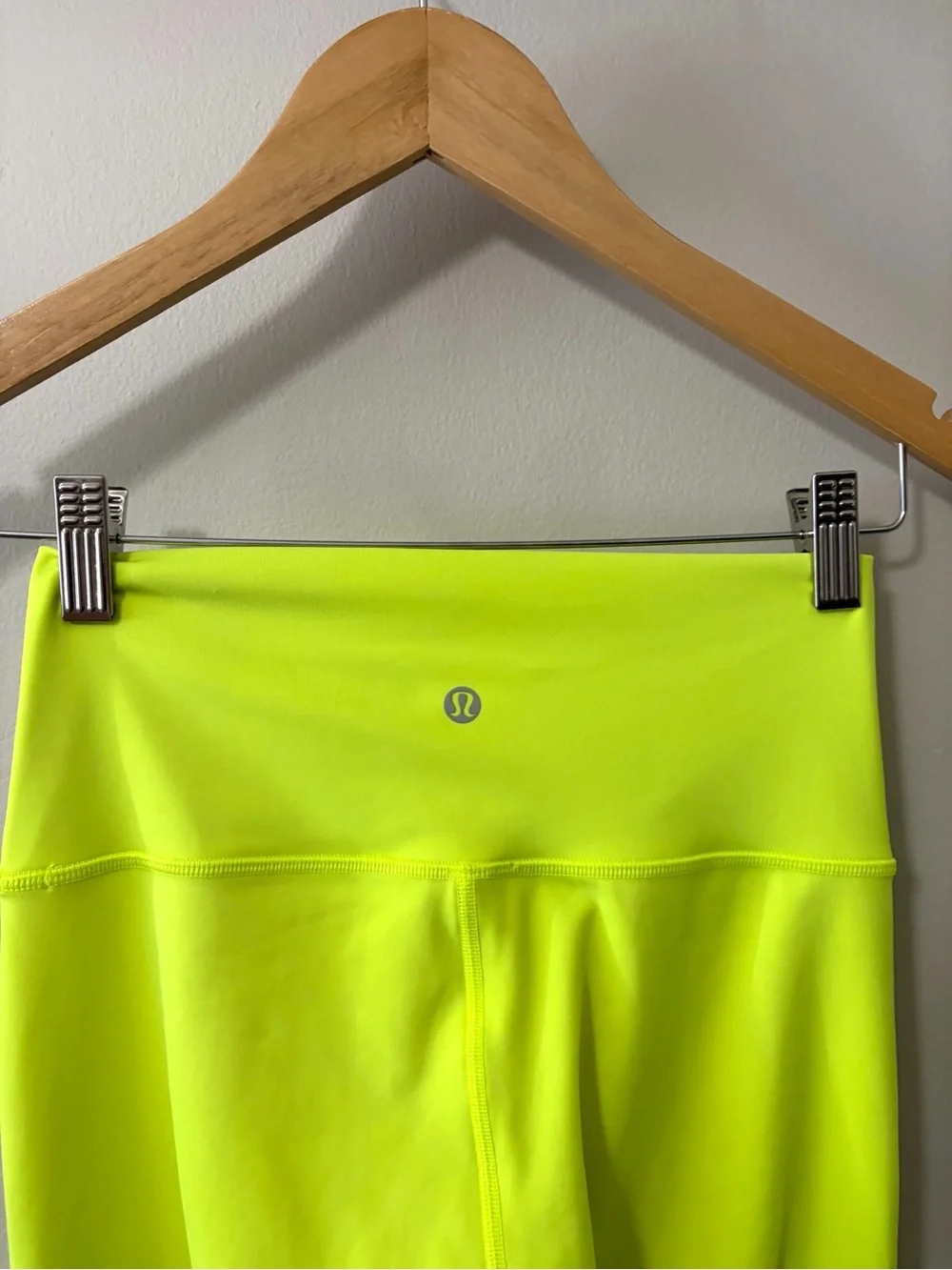 lululemon athletica Neon Yellow High-Rise Leggings